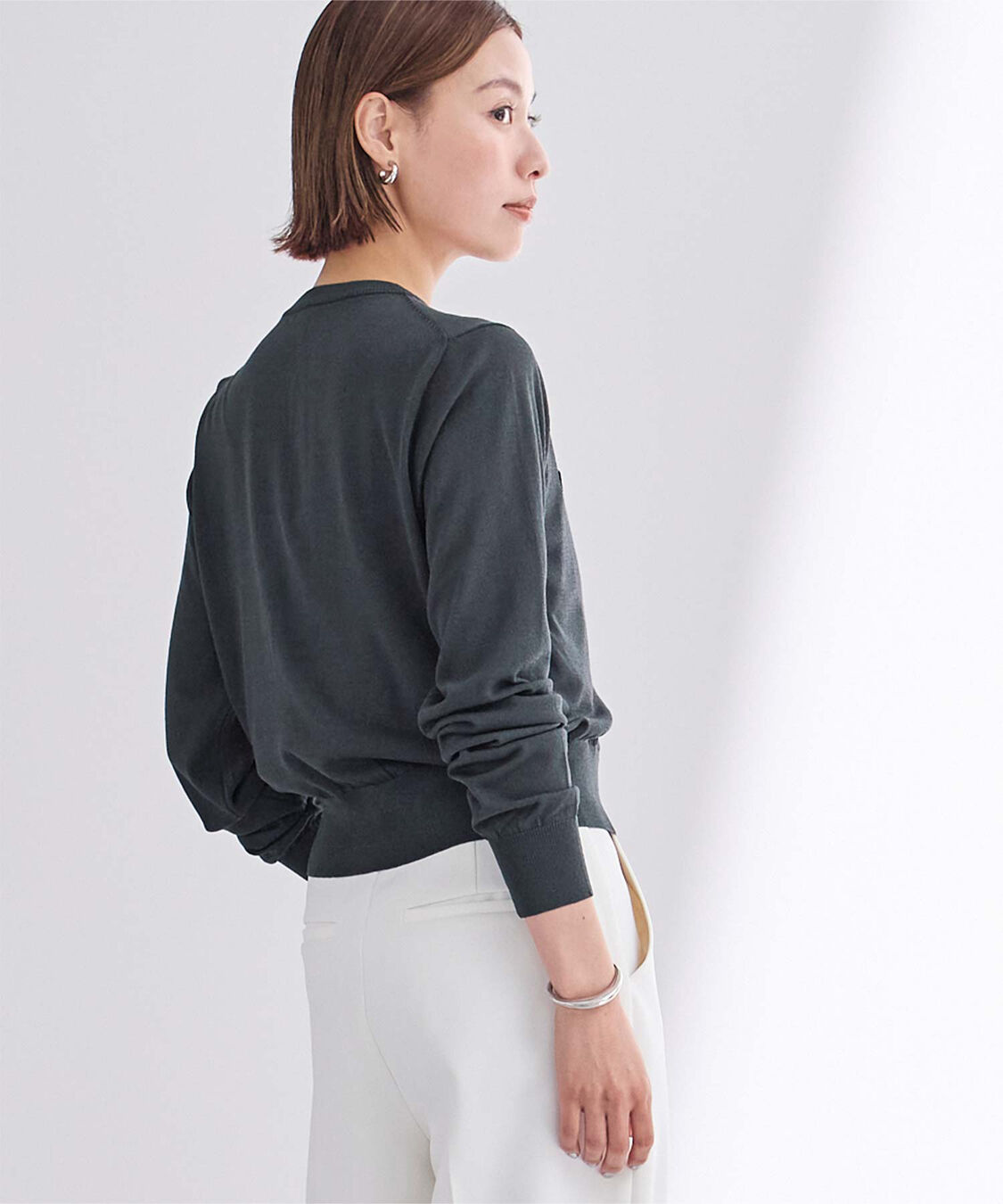 ur's「UVケアコンパクトベーシックニットカーディガン」|ニット・セーター|