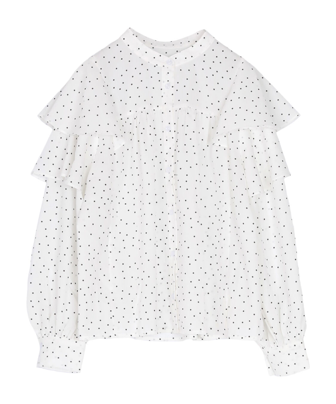 titivate「スリーブフレアデザインギャザーブラウス」|シャツ・ブラウス|