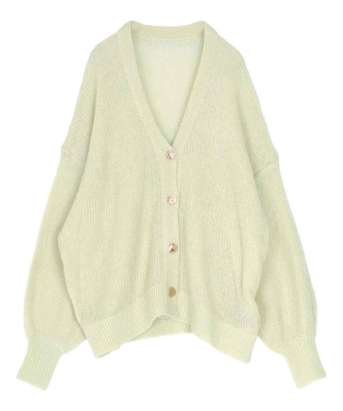 titivate「モヘアライクシアーニットカーディガン」|カーディガン|