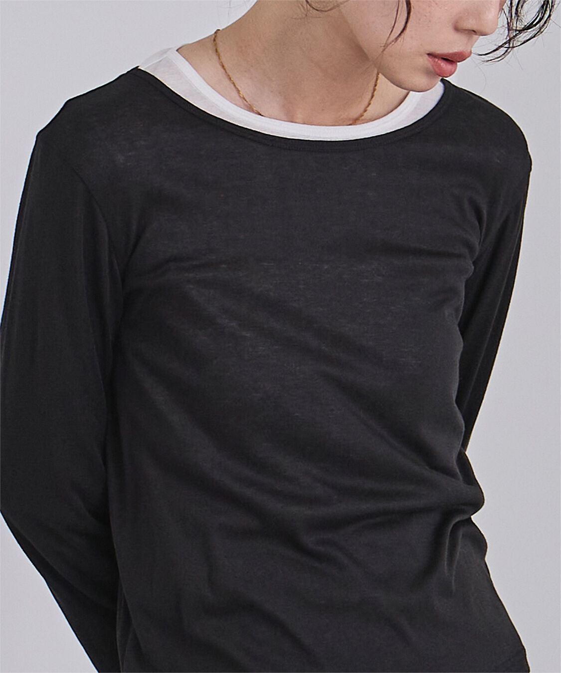 ur's「レイヤードトップスセット」|Tシャツ・カットソー|