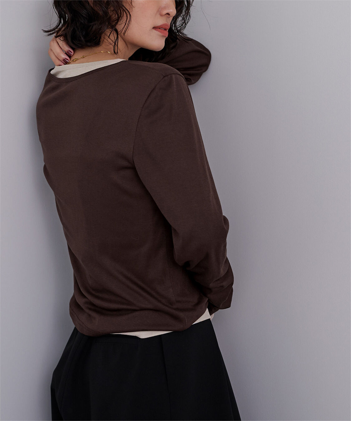 ur's「レイヤードトップスセット」|Tシャツ・カットソー|