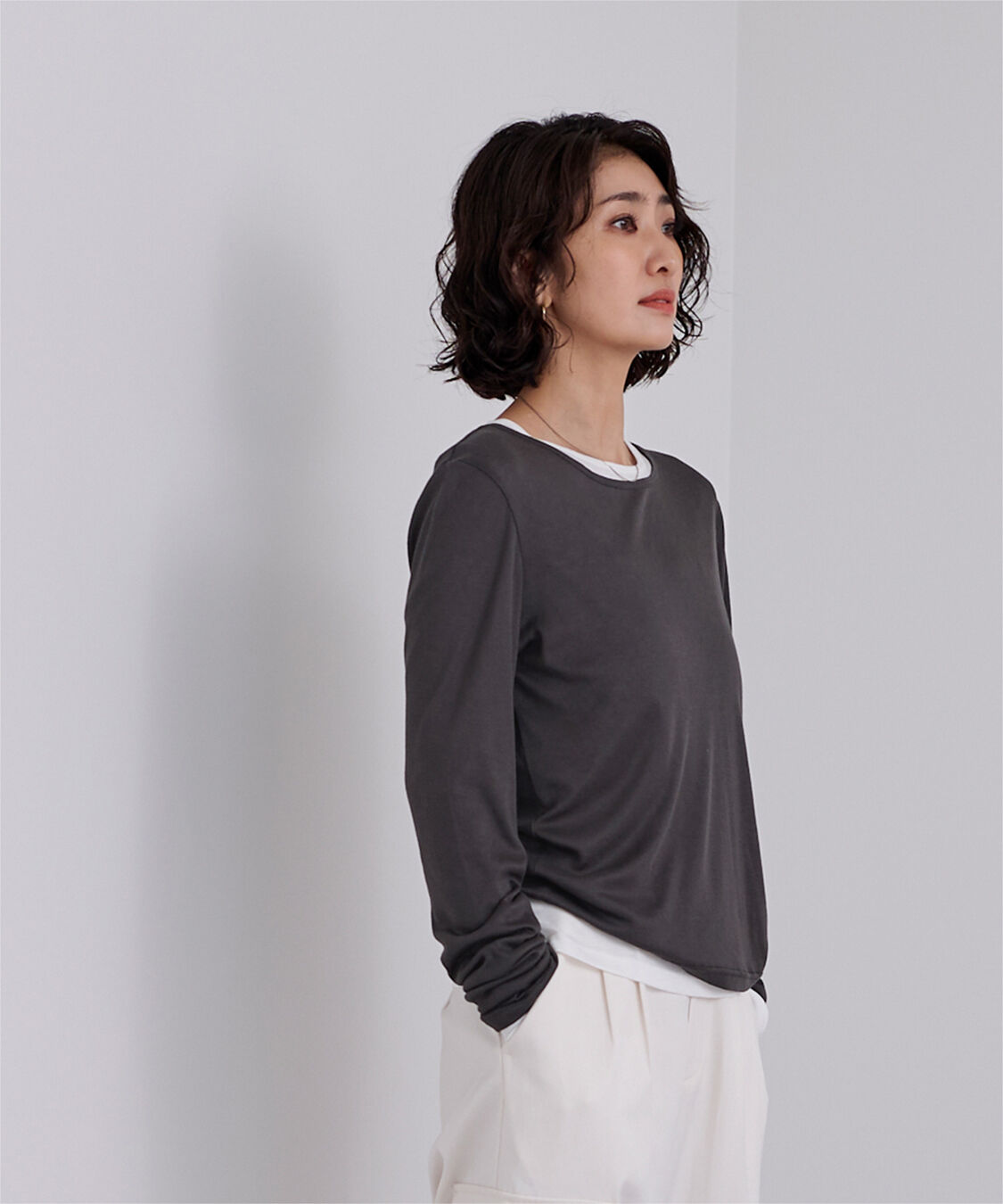 ur's「レイヤードトップスセット」|Tシャツ・カットソー|