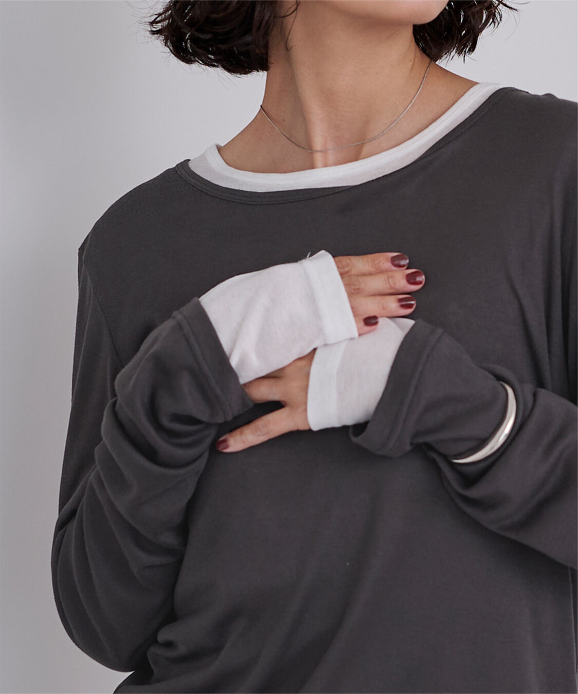 ur's「レイヤードトップスセット」|Tシャツ・カットソー|