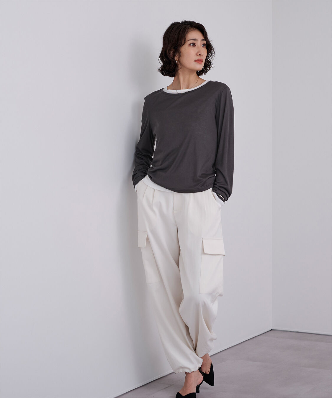 ur's「レイヤードトップスセット」|Tシャツ・カットソー|