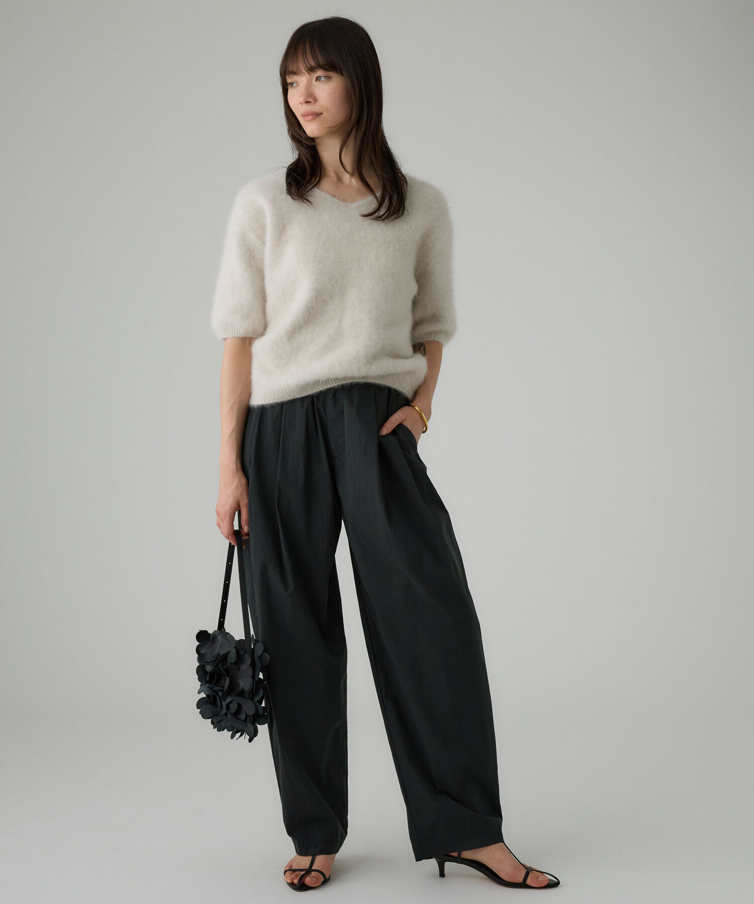 BABYLONE「コットンナイロンタックパンツ」|その他|