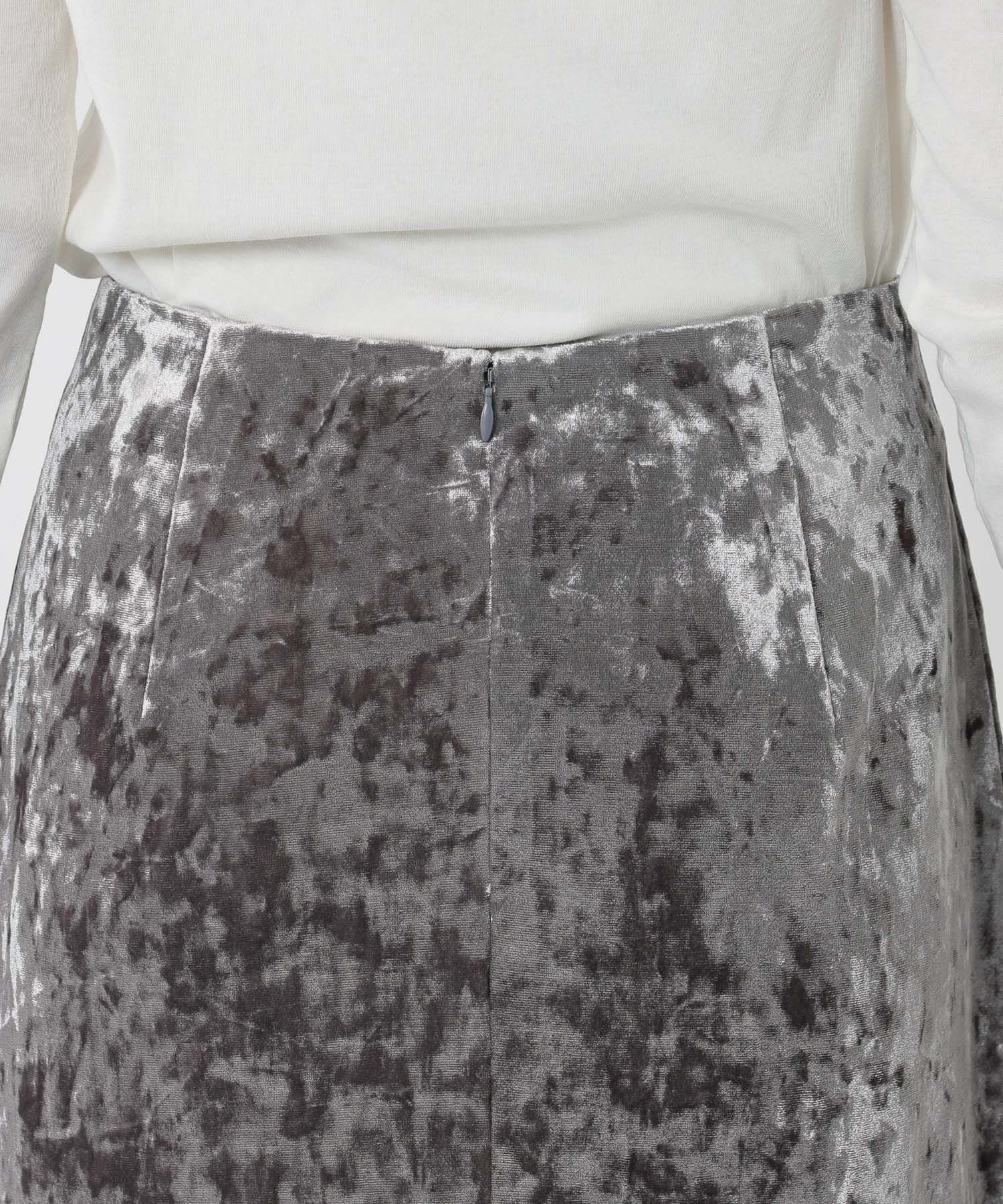 BABYLONE「ベロアレイヤードスカート」|スカート|