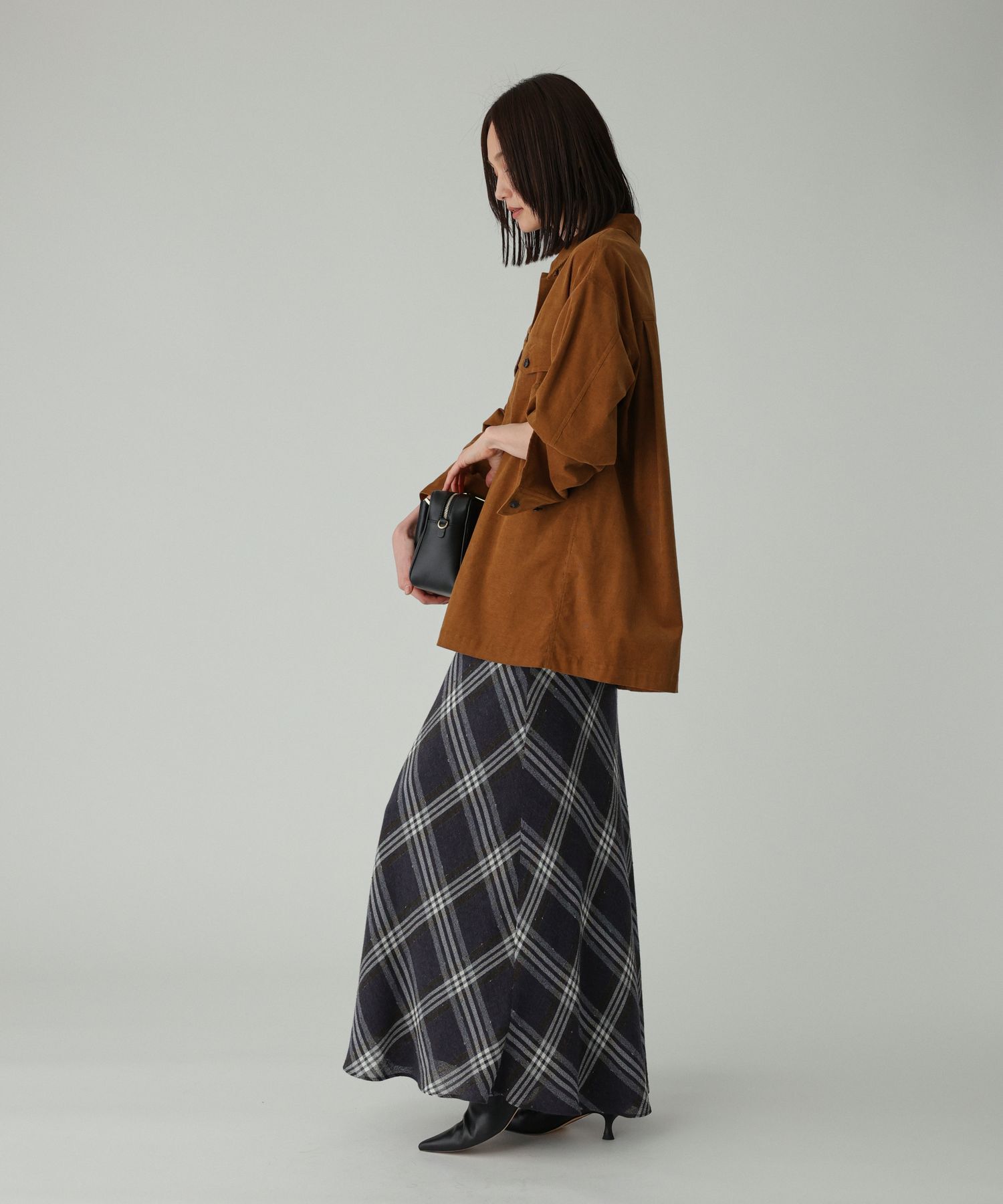 BABYLONE「コットンコーデュロイシャツ」|シャツ・ブラウス|