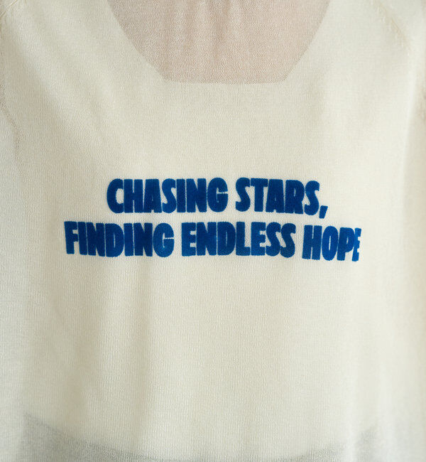  「フロッキープリントニット」|ニット・セーター|