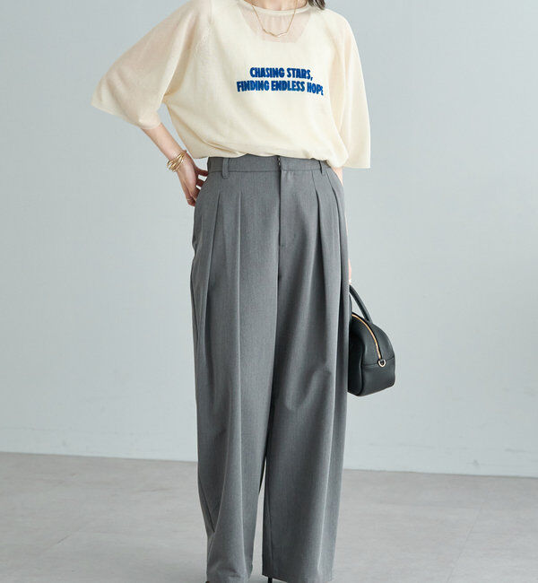  「フロッキープリントニット」|ニット・セーター|