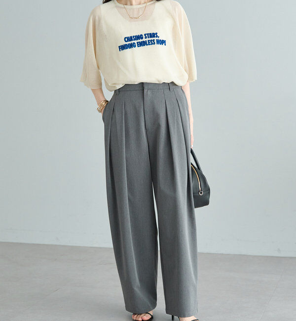  「フロッキープリントニット」|ニット・セーター|