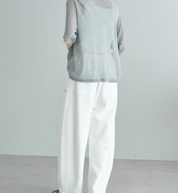  「フロッキープリントニット」|ニット・セーター|