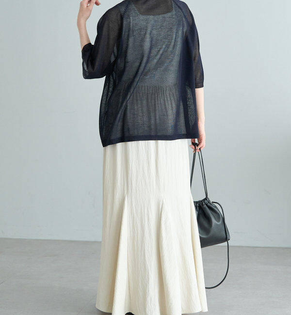  「フロッキープリントニット」|ニット・セーター|