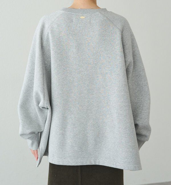  「裏起毛ポンチョスウェットプルオーバー」|プルオーバー|
