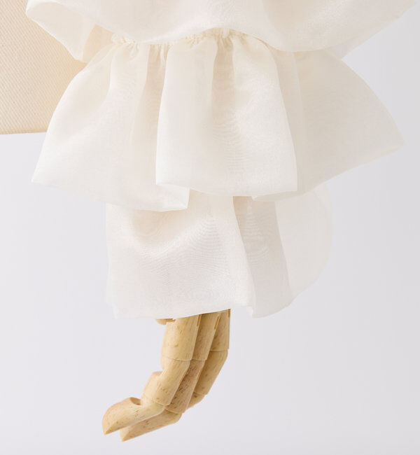  「【Dreamy collection】オーガンジーフリルブラウス」|シャツ・ブラウス|