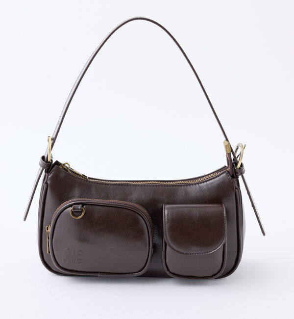  「ロゴポケット付きホーボーバッグ」|ショルダー・メッセンジャー|