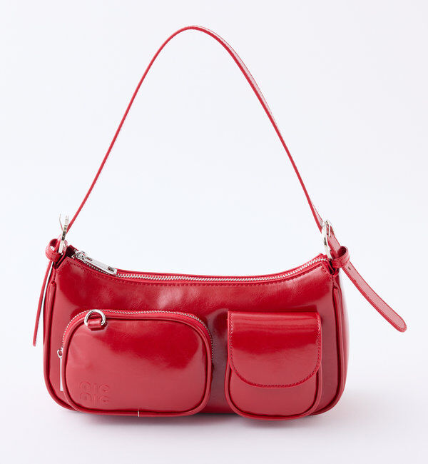  「ロゴポケット付きホーボーバッグ」|ショルダー・メッセンジャー|