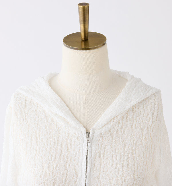  「レースパーカー」|プルオーバー|