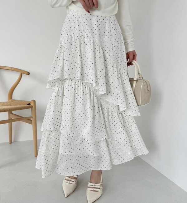  「ティアードフリルロングスカート」|スカート|その他1