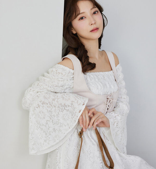  「コルセットベストSETワンピース」|ワンピース|