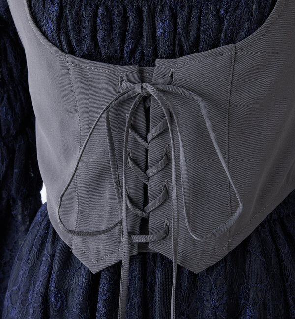  「コルセットベストSETワンピース」|ワンピース|