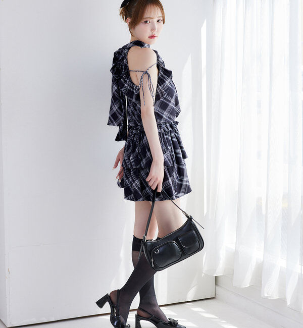  「【Black collection】アメスリミニワンピース」|ワンピース|