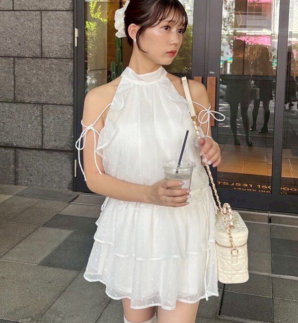  「【Black collection】アメスリミニワンピース」|ワンピース|