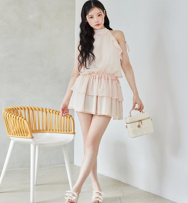  「【Black collection】アメスリミニワンピース」|ワンピース|