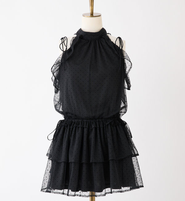  「【Black collection】アメスリミニワンピース」|ワンピース|