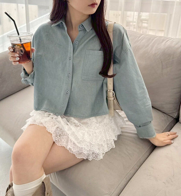  「ティアードフリルミニスカート」|スカート|