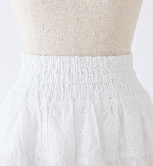  「ティアードフリルミニスカート」|スカート|