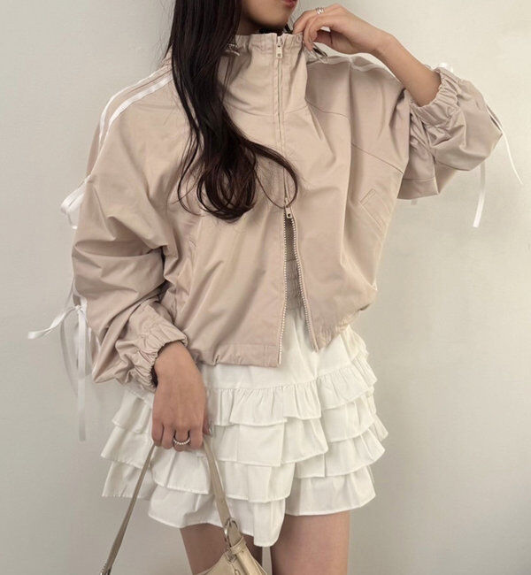  「ティアードフリルミニスカート」|スカート|