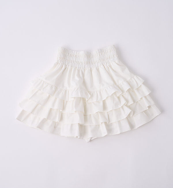  「ティアードフリルミニスカート」|スカート|