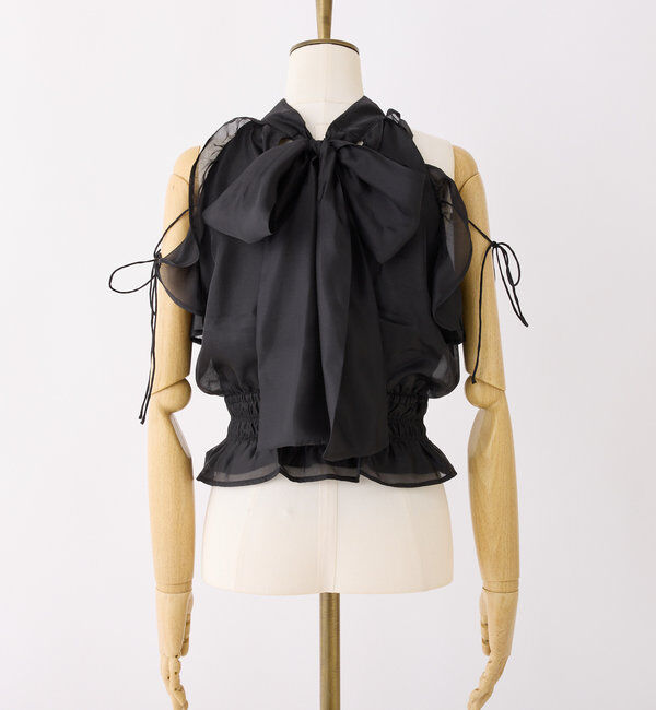  「バックリボンアメスリブラウス」|シャツ・ブラウス|
