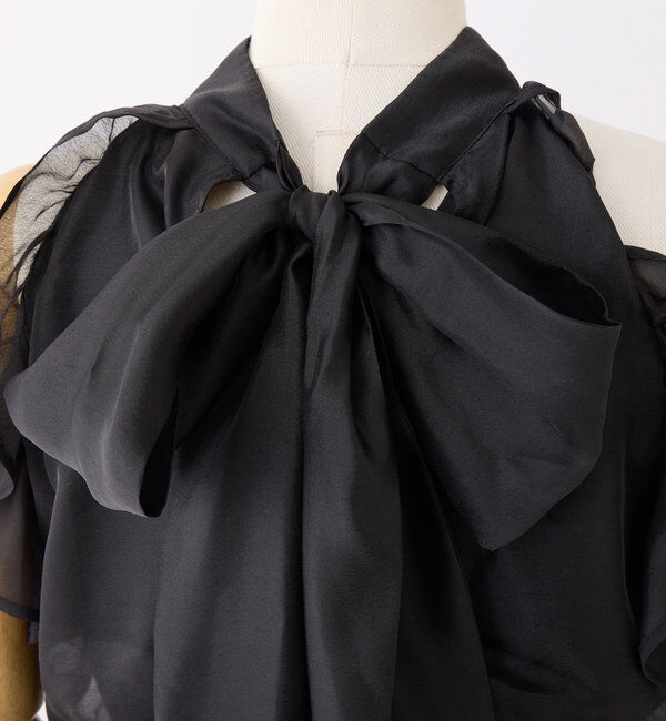  「バックリボンアメスリブラウス」|シャツ・ブラウス|