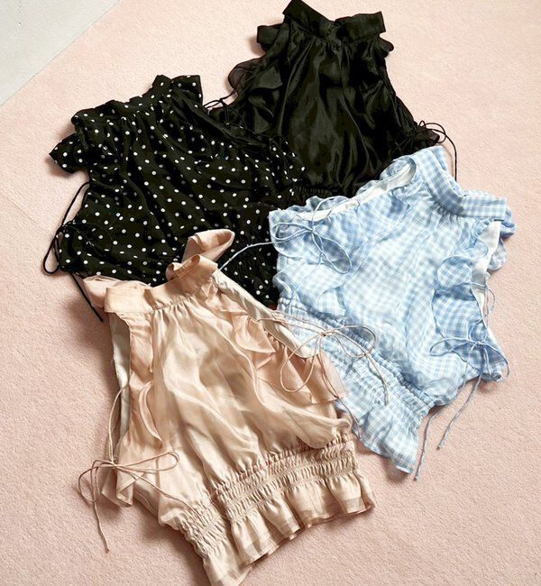  「バックリボンアメスリブラウス」|シャツ・ブラウス|