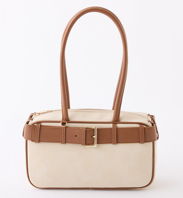  「ベルトつきスクエアバッグ」|ショルダー・メッセンジャー|