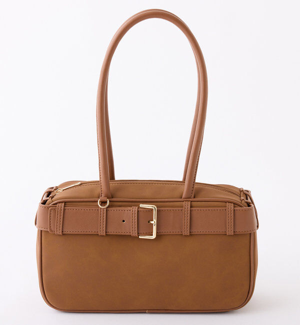  「ベルトつきスクエアバッグ」|ショルダー・メッセンジャー|