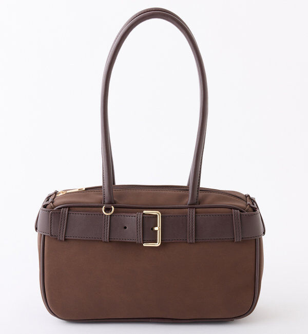  「ベルトつきスクエアバッグ」|ショルダー・メッセンジャー|