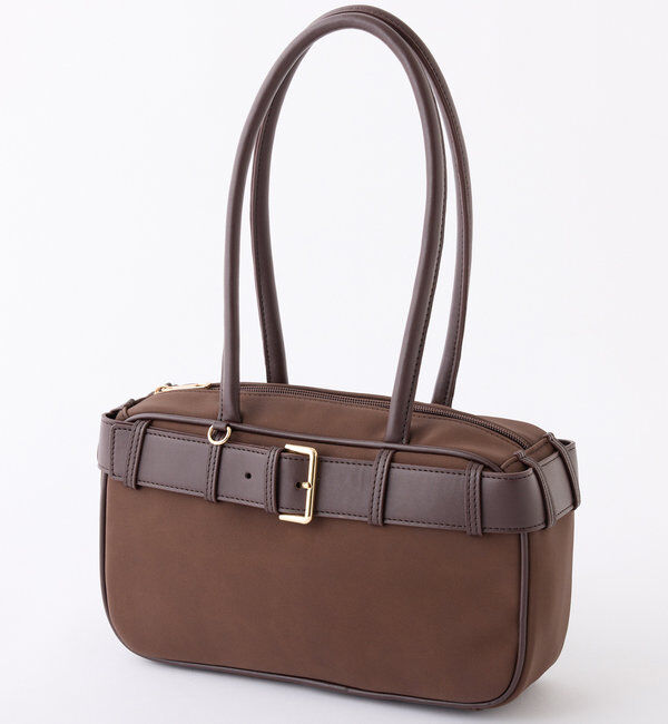  「ベルトつきスクエアバッグ」|ショルダー・メッセンジャー|