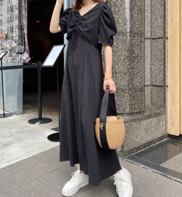  「【WEB限定リバイバル】しぼしぼマルチウェイワンピース」|ワンピース|