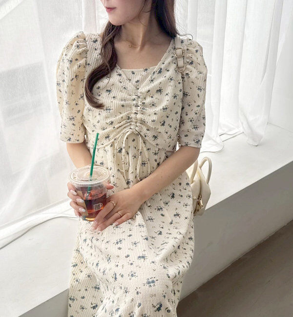  「【WEB限定リバイバル】しぼしぼマルチウェイワンピース」|ワンピース|