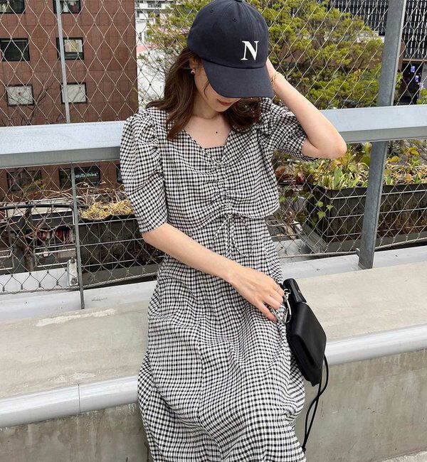  「【WEB限定リバイバル】しぼしぼマルチウェイワンピース」|ワンピース|