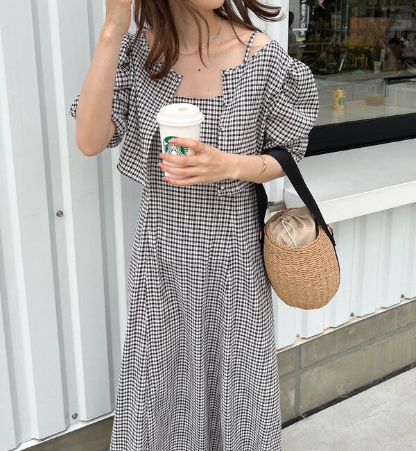  「【WEB限定リバイバル】しぼしぼマルチウェイワンピース」|ワンピース|