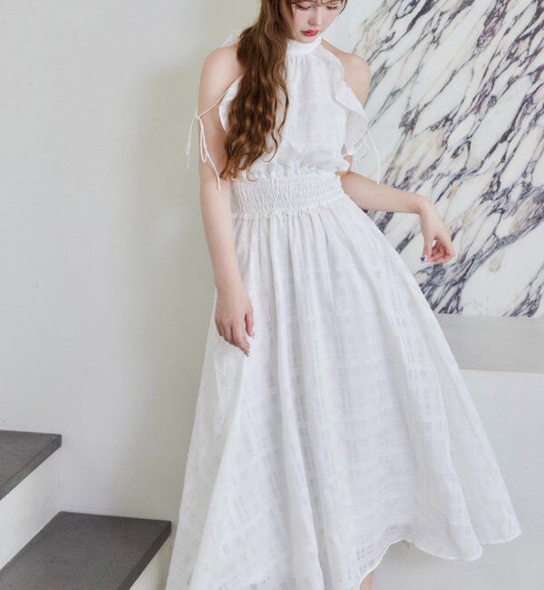  「【Fluffy Romance collection】アメスリロングワンピース」|ワンピース|