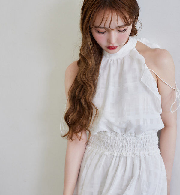  「【Fluffy Romance collection】アメスリロングワンピース」|ワンピース|