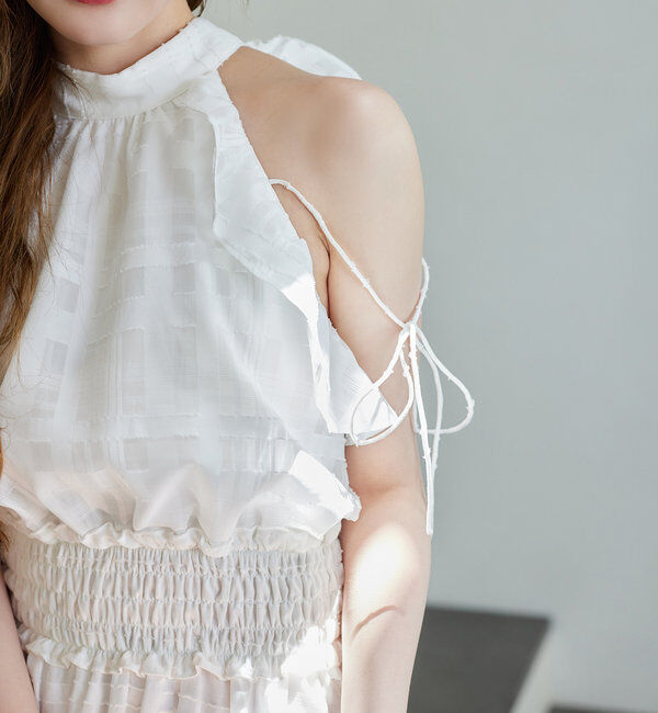  「【Fluffy Romance collection】アメスリロングワンピース」|ワンピース|