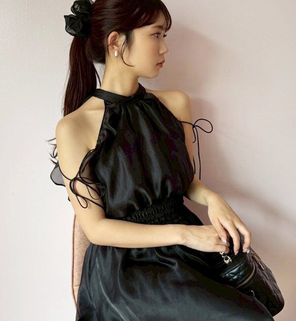  「【Fluffy Romance collection】アメスリロングワンピース」|ワンピース|