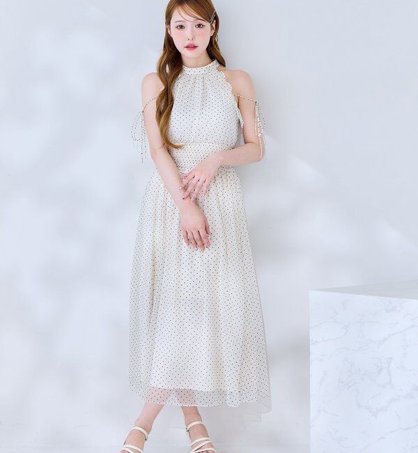  「【Fluffy Romance collection】アメスリロングワンピース」|ワンピース|