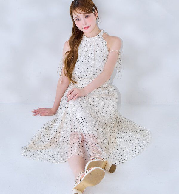  「【Fluffy Romance collection】アメスリロングワンピース」|ワンピース|