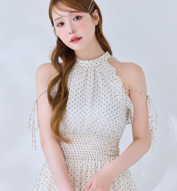  「【Fluffy Romance collection】アメスリロングワンピース」|ワンピース|